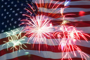 Fourth Of July Celebration Fireworks Wallpaper
