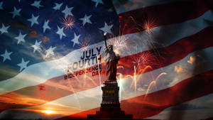 Fourth Of July Commemoration Of Independence Wallpaper