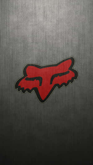 Fox Racing Logo On A Black Background Wallpaper