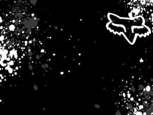 Fox Racing Logo On A Black Background Wallpaper