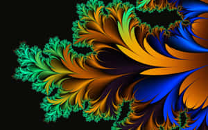 Fractal Colorful Abstract Art Wallpaper