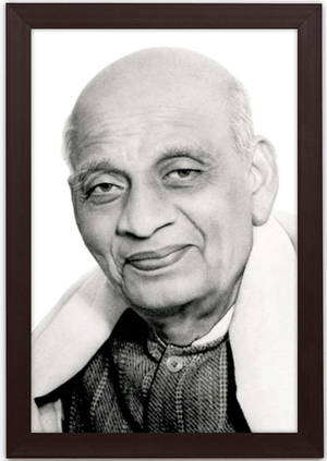 Framed Sardar Patel Wallpaper