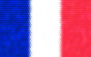 France Flag Pixel Art Wallpaper