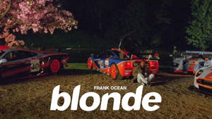 Frank Ocean Blonde Race Cars Wallpaper