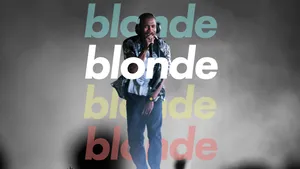Frank Ocean Listening To Music On His Laptop. Wallpaper