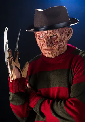 Freddy Krueger Creepy Portrait Wallpaper
