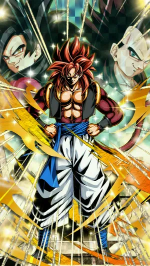 Taking in account the feedback from the reddit i changed some stuff - SSJ4 Gogeta  Wallpaper Version 2 : r/DragonballLegends, gogeta ssj4 - thirstymag.com