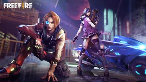 Free Fire Bundle Cyberpunk Wallpaper