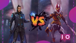 Free Fire Chrono And Wukong Wallpaper