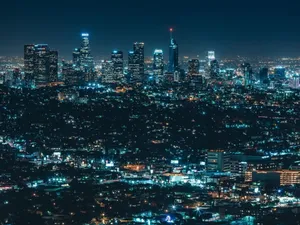 Free Image City Lights Wallpaper