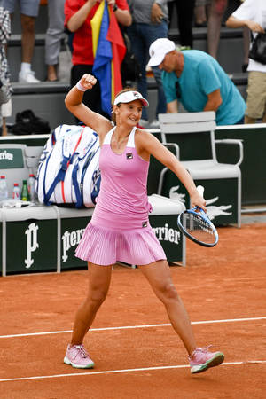 French Open Tennis Tournament Irina-camelia Begu Wallpaper