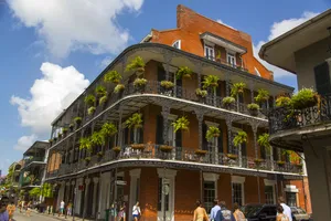 French Quarter Famous House Wallpaper