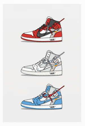 Fresh Off The Market, The Off White Jordan 1. Wallpaper