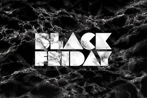 Friday Marbled Black Hd Desktop Wallpaper