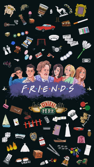 Friends Iphone Trinkets Wallpaper