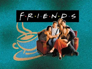 Friends Logo Casts Wallpaper