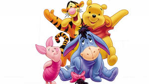 Friends Of Disney Winnie The Pooh Wallpaper