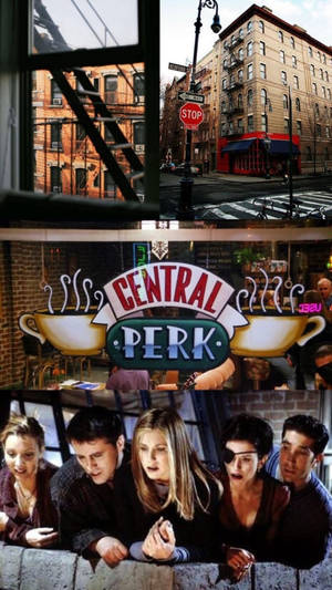 Friends Tv Show New York Central Perk Wallpaper