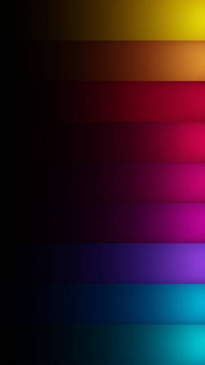 From Black To Rainbow Stripes Wallpaper