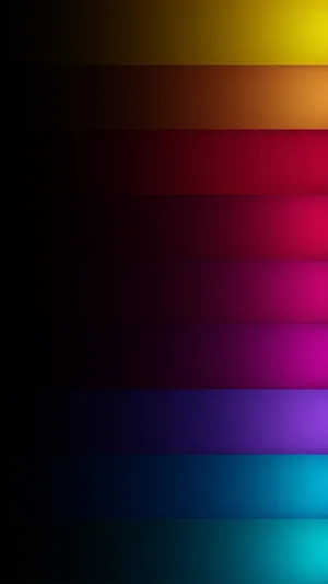 From Black To Rainbow Stripes Wallpaper