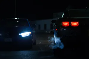 Front And Back Light Car Wallpaper