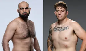 Front-facing Shamil Abdurakhimov And Chris Daukaus Wallpaper