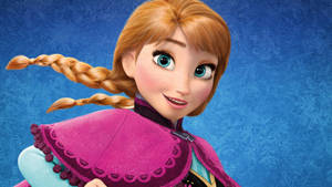 Frozen Anna Closeup Wallpaper