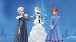 Frozen Elsa Olaf Adventure Wallpaper