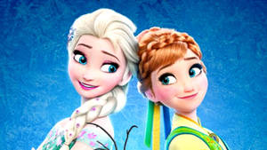 Frozen Fever Elsa And Anna Frozen 2 Wallpaper