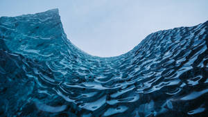 Frozen Glass Water