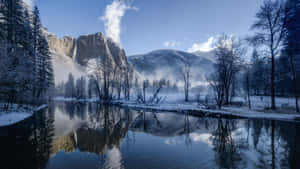 Frozen Lake 4k Ultra Hd Landscape Wallpaper