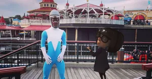 Frozone And Edna Wallpaper