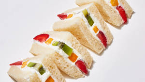Fruit Sandwiches Wallpaper