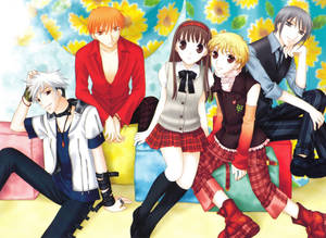 Fruits Basket Anime Characters Fan Art Wallpaper