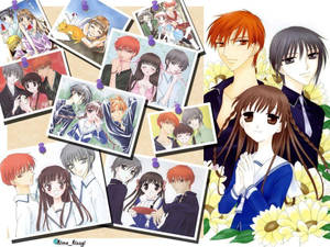 Fruits Basket Cute Retro Anime Aesthetic Wallpaper