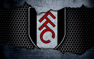 Fulham Fc Black Honeycomb Aesthetic Wallpaper