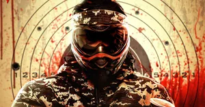 Full Gear Player Paintball Massacre Movie Wallpaper