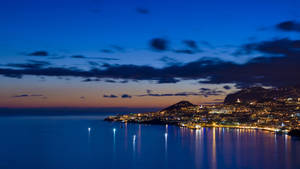 Full Hd Computer Desktop Funchal Bay Wallpaper