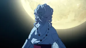 Full Moon Rui Demon Slayer Wallpaper