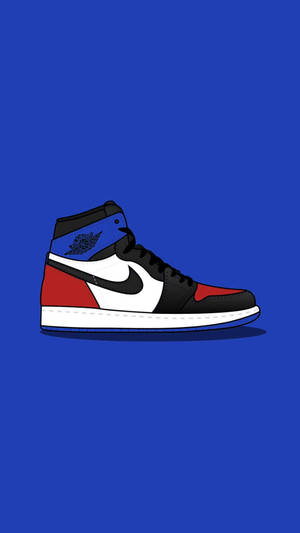 Fun And Stylish Cartoon Sneaker Wallpaper