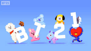 Fun Bt21 4k Wallpaper