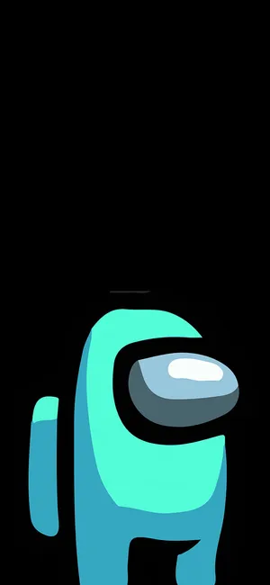 Fun Game With Charming Among Us Character Wallpaper