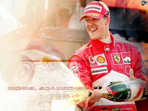Fun Racer Michael Schumacher Wallpaper