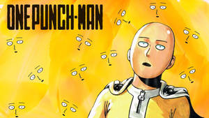 Funny Anime Saitama Of One Punch Man Wallpaper