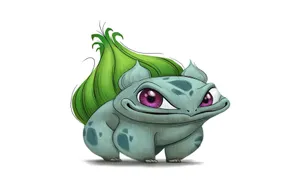 Funny Bulbasaur Fanart Wallpaper