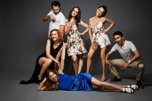Funny Cast Of Wynonna Earp Wallpaper