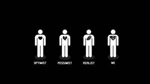 Funny Computer Four Types Of People Wallpaper