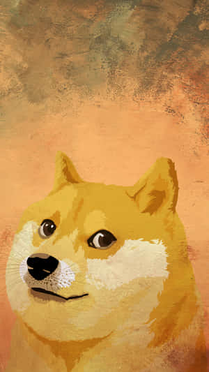 Funny Doge Digital Art Wallpaper