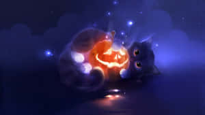 Funny Halloween Is About Keeping It Spooky And Having A Good Time! Wallpaper