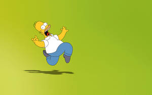 Funny Homer The Simpsons Wallpaper